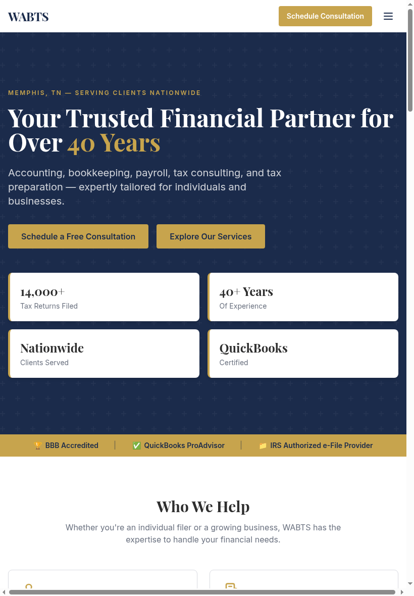 WABTS Financial & Tax Advisors